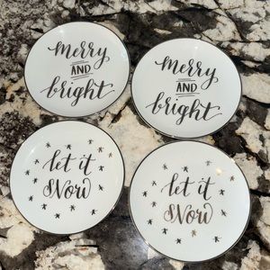 Threshold brand holiday plates